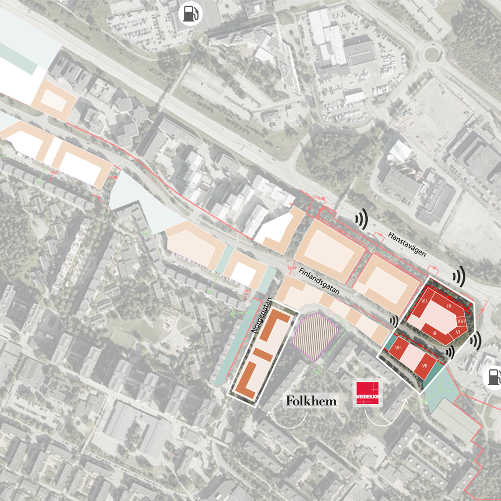 Veidekke Eiendom och Folkhem får markanvisning i Akalla