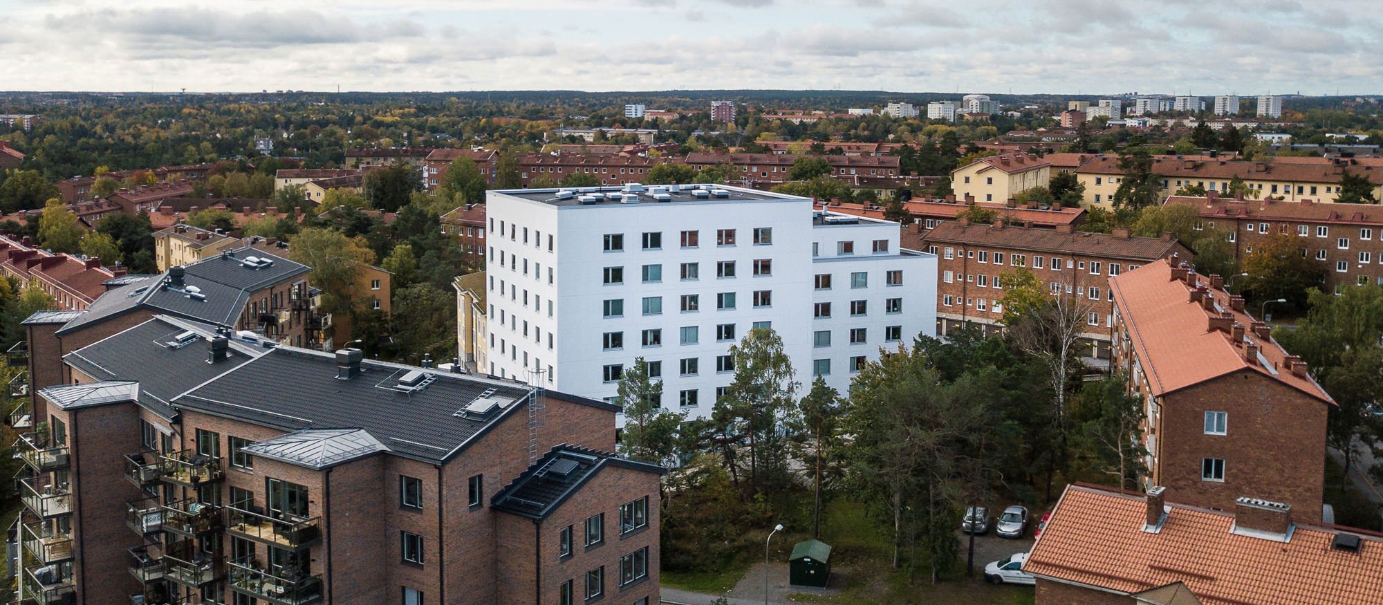 Krediten studentbostäder exteriört