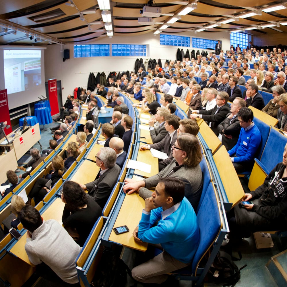 Fullt hus. Foto: Ryno Quantz.