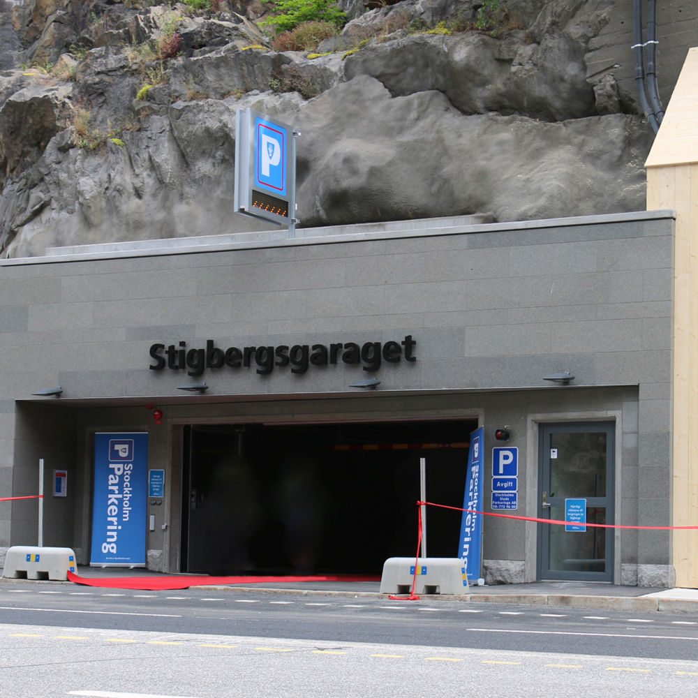 Invigning av Stigbergsgaraget