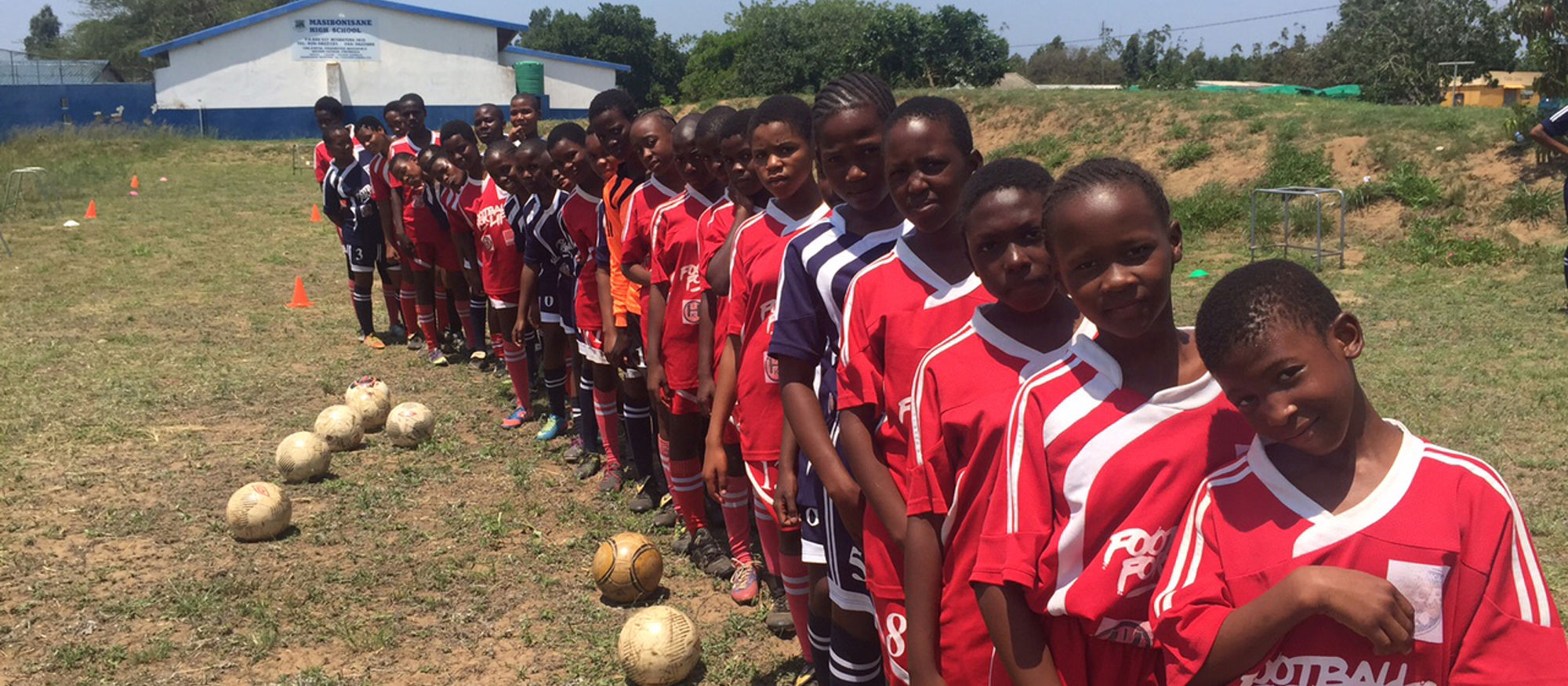 Veidekke och Football for Life visualiserar drömmar i Sydafrika