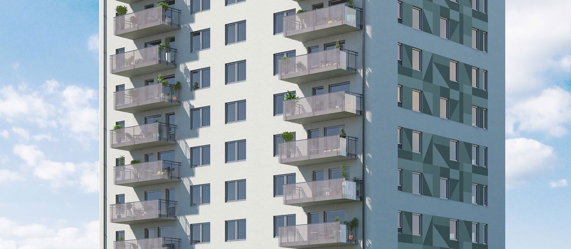 Veidekke utvecklar och säljer hyresrätter i Högdalen